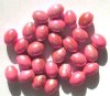 25 9x6mm Oval Pink Miracle Beads